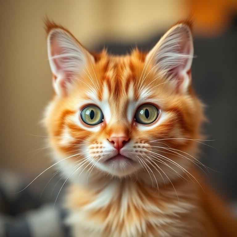 Gattino arancione